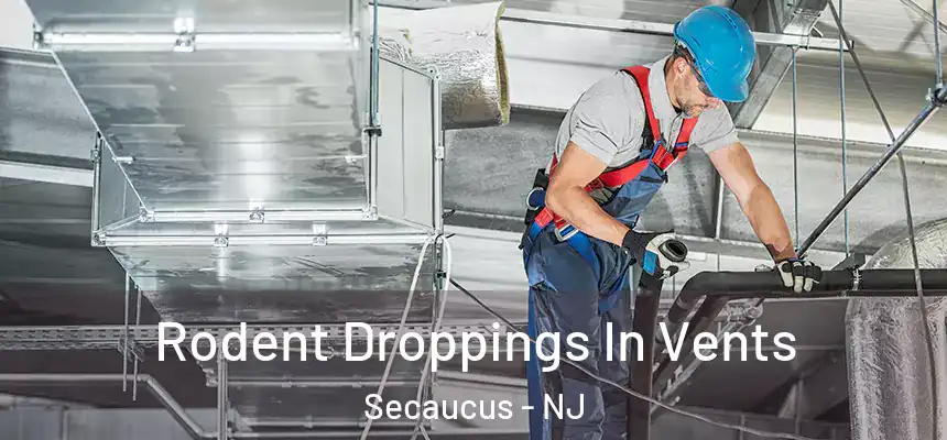  Rodent Droppings In Vents Secaucus - NJ